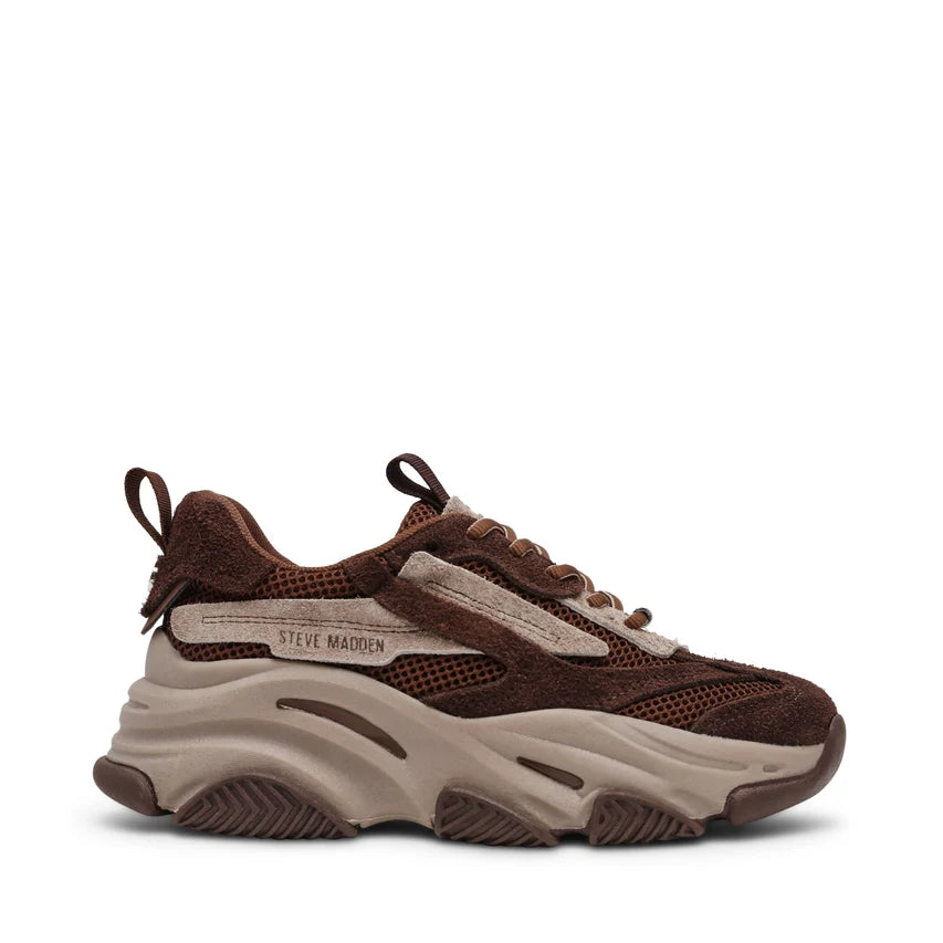 STEVE MADDEN E-POSSESSION COFFEE SUEDE