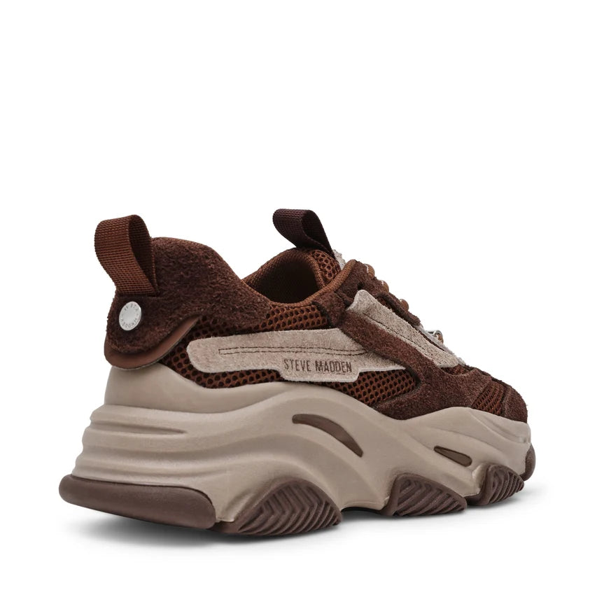 STEVE MADDEN E-POSSESSION COFFEE SUEDE