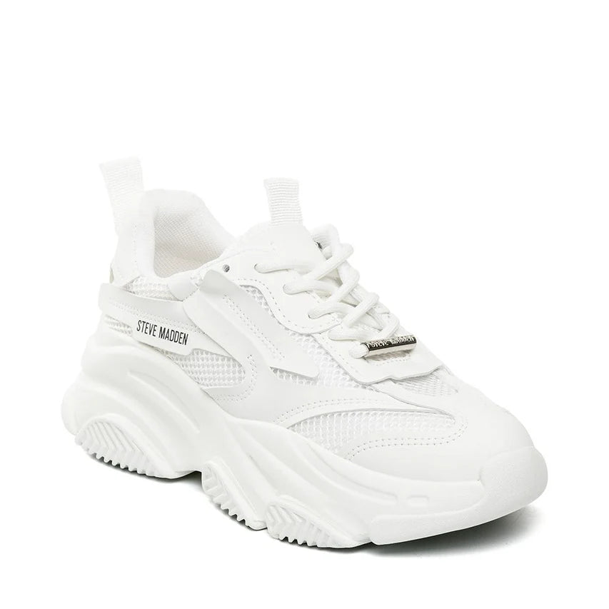 STEVE MADDEN SNEAKERS SILVER ICONIC