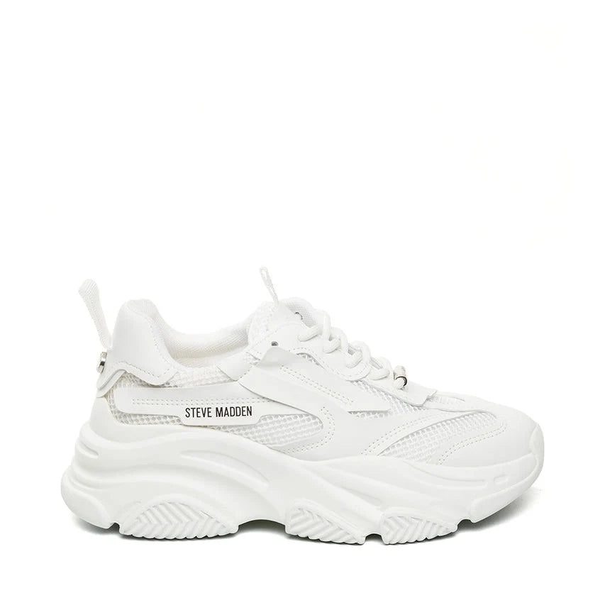 STEVE MADDEN SNEAKERS SILVER ICONIC
