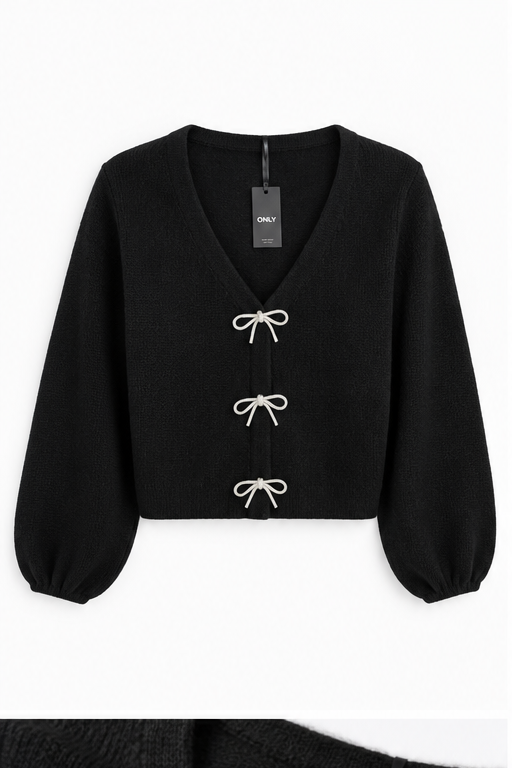 CARDIGAN ONLY CON APPLICAZIONI