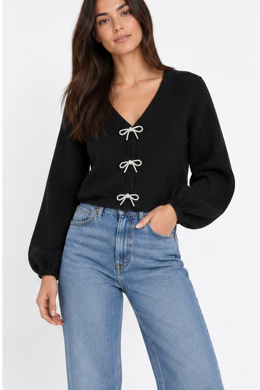 CARDIGAN ONLY CON APPLICAZIONI
