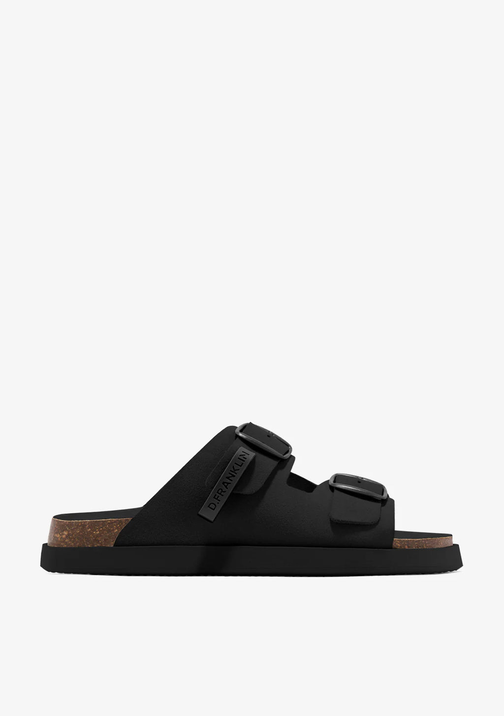 D.franklin sandali buckle neri