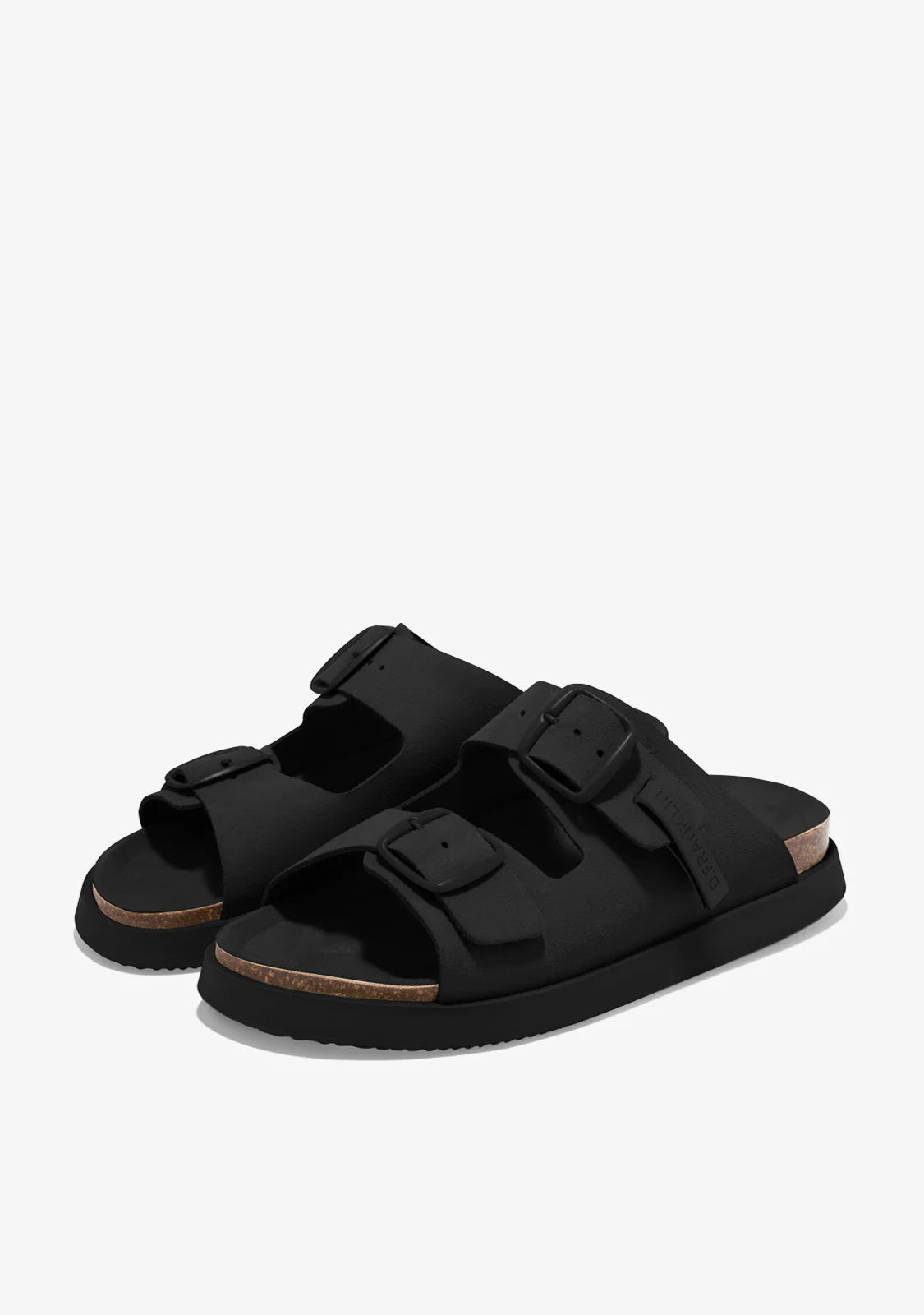D.franklin sandali buckle neri