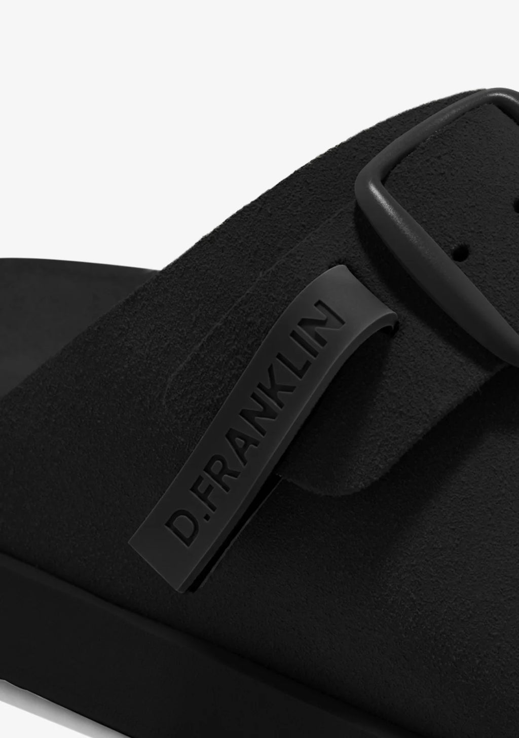 D.franklin sandali buckle neri