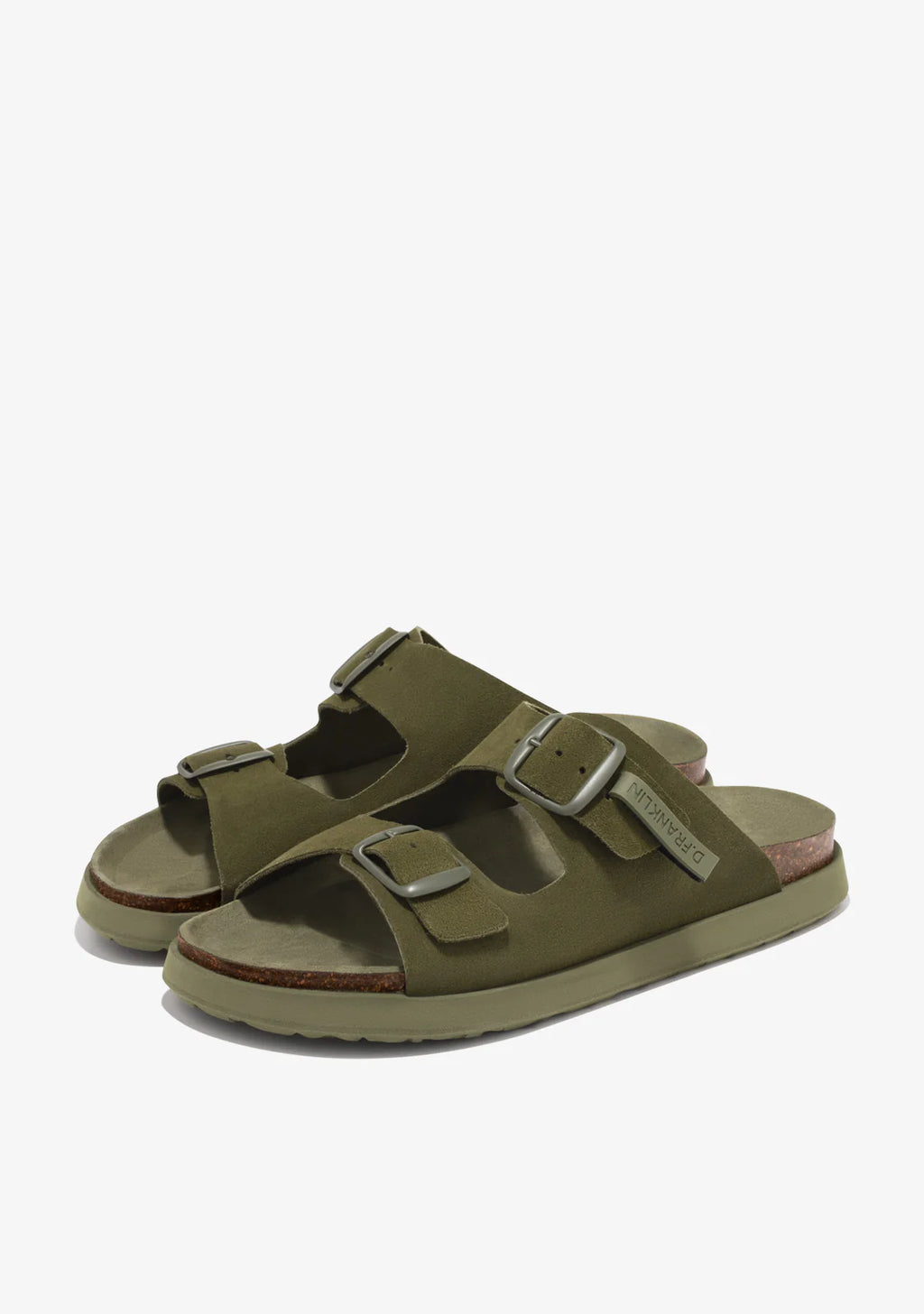 D.Franklin sandali buckle verde
