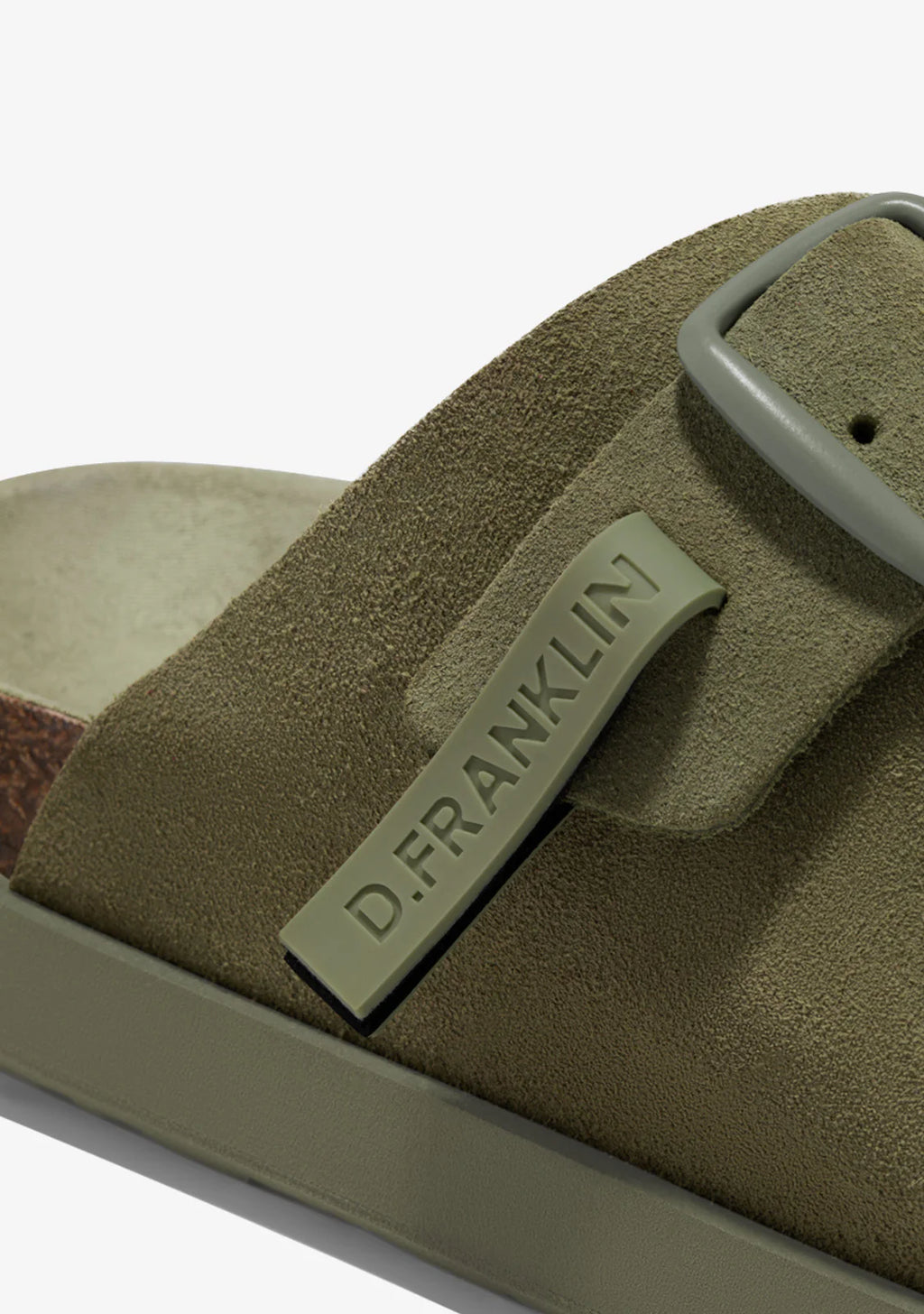D.Franklin sandali buckle verde