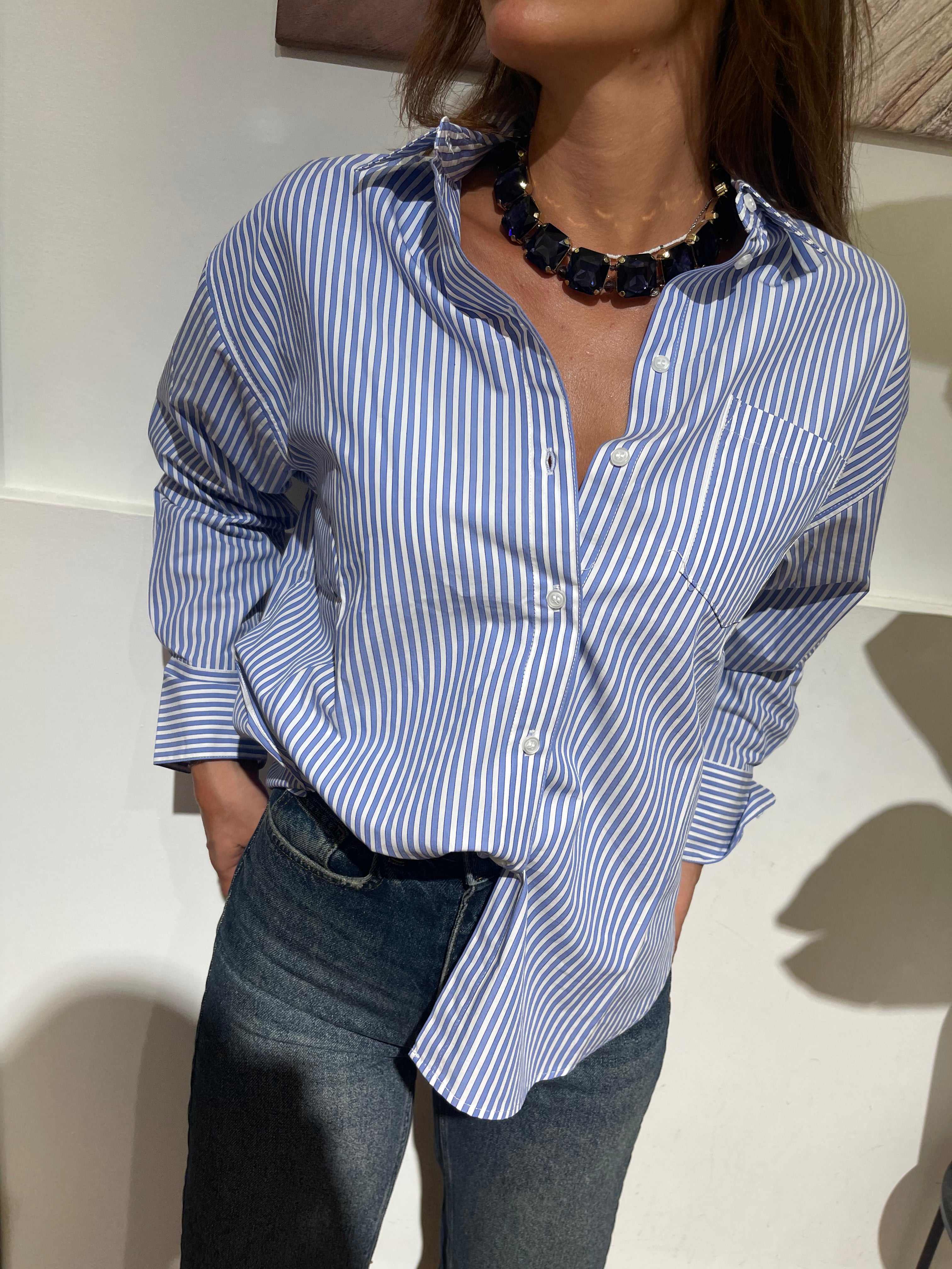 CAMICIA OVER ONLY COTONE