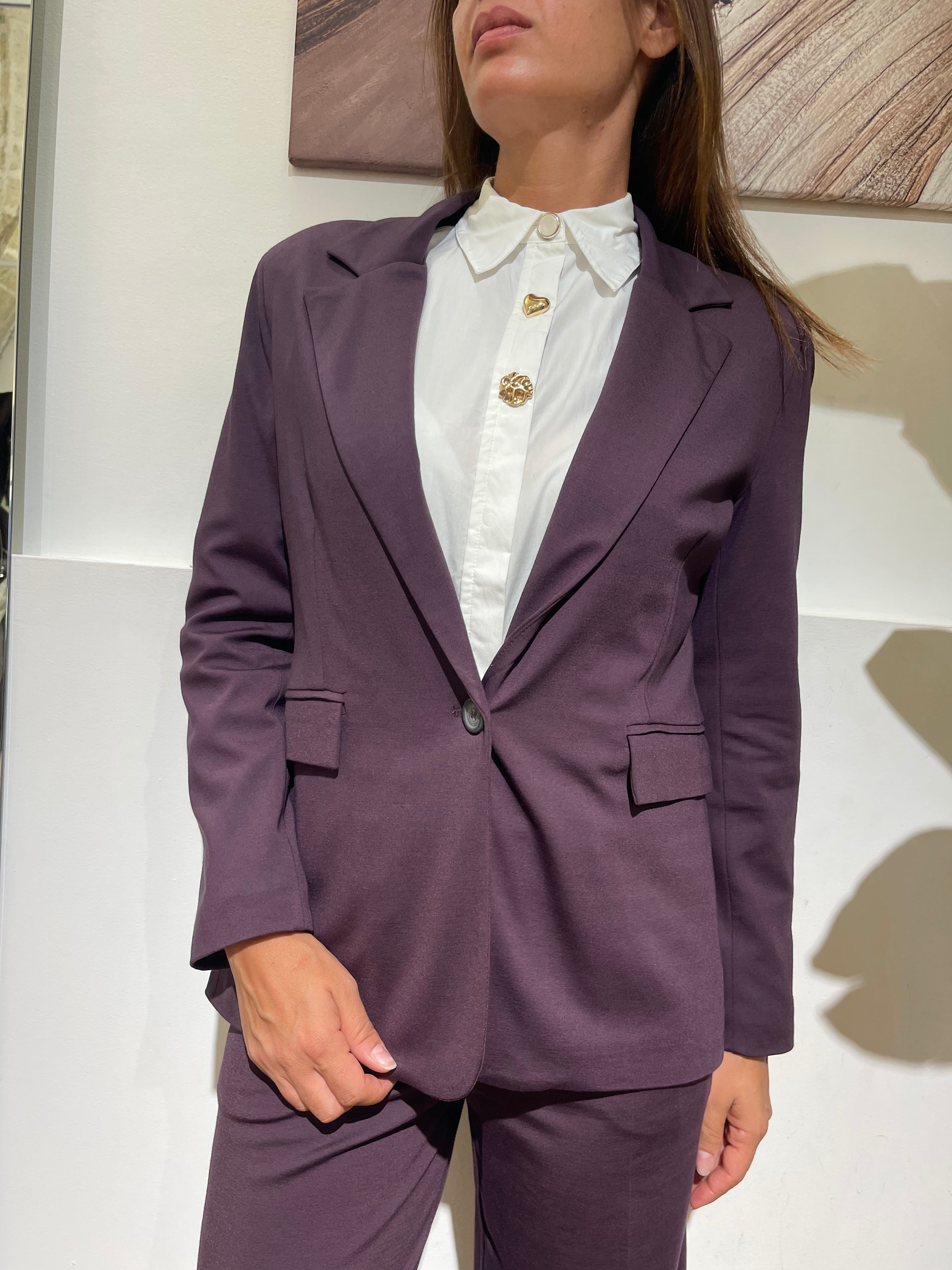 CAMICIA COTONE CON DETTAGLI GIOIELLO
