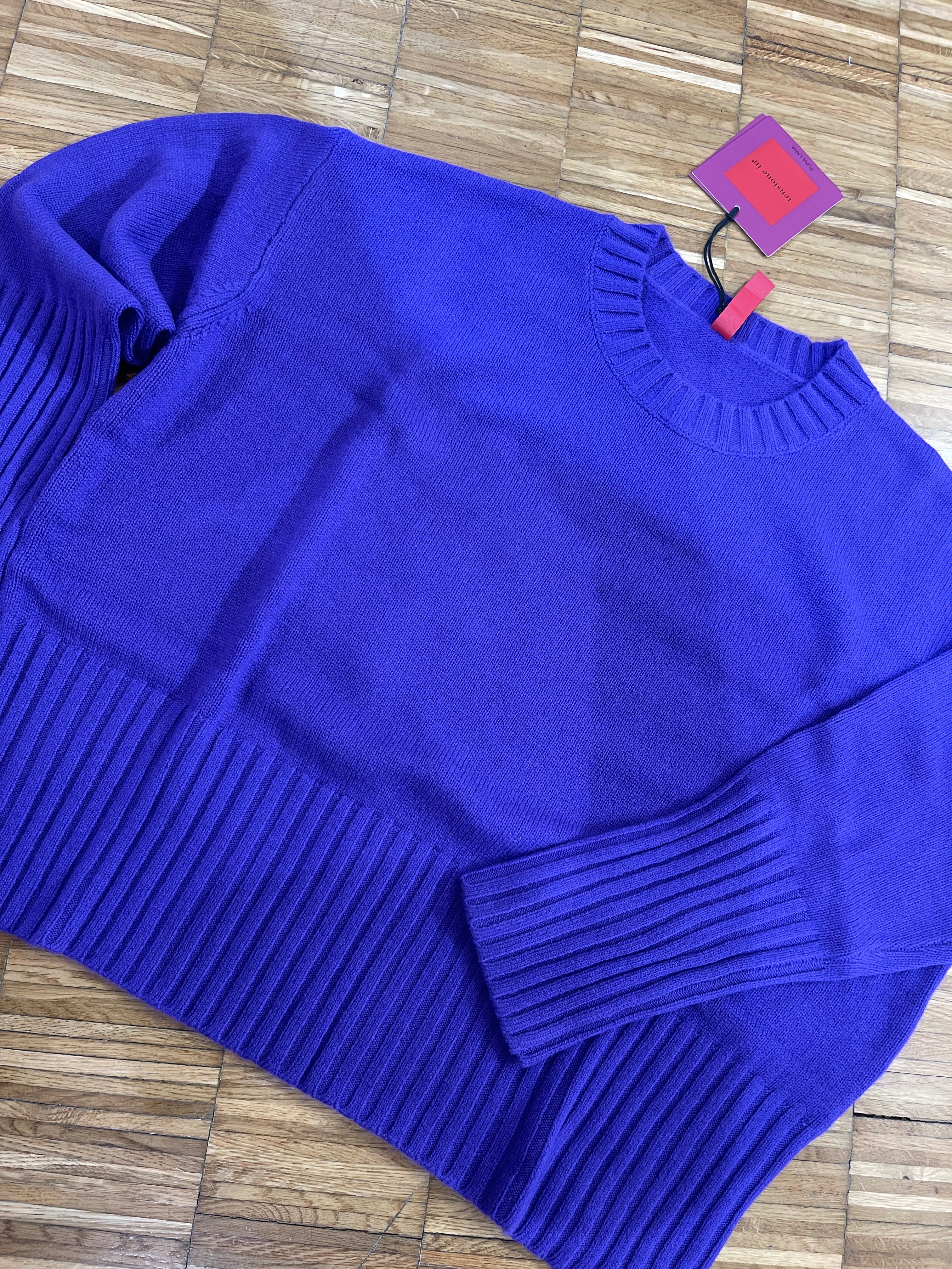 MAGLIONE PURA LANA TENSIONE IN