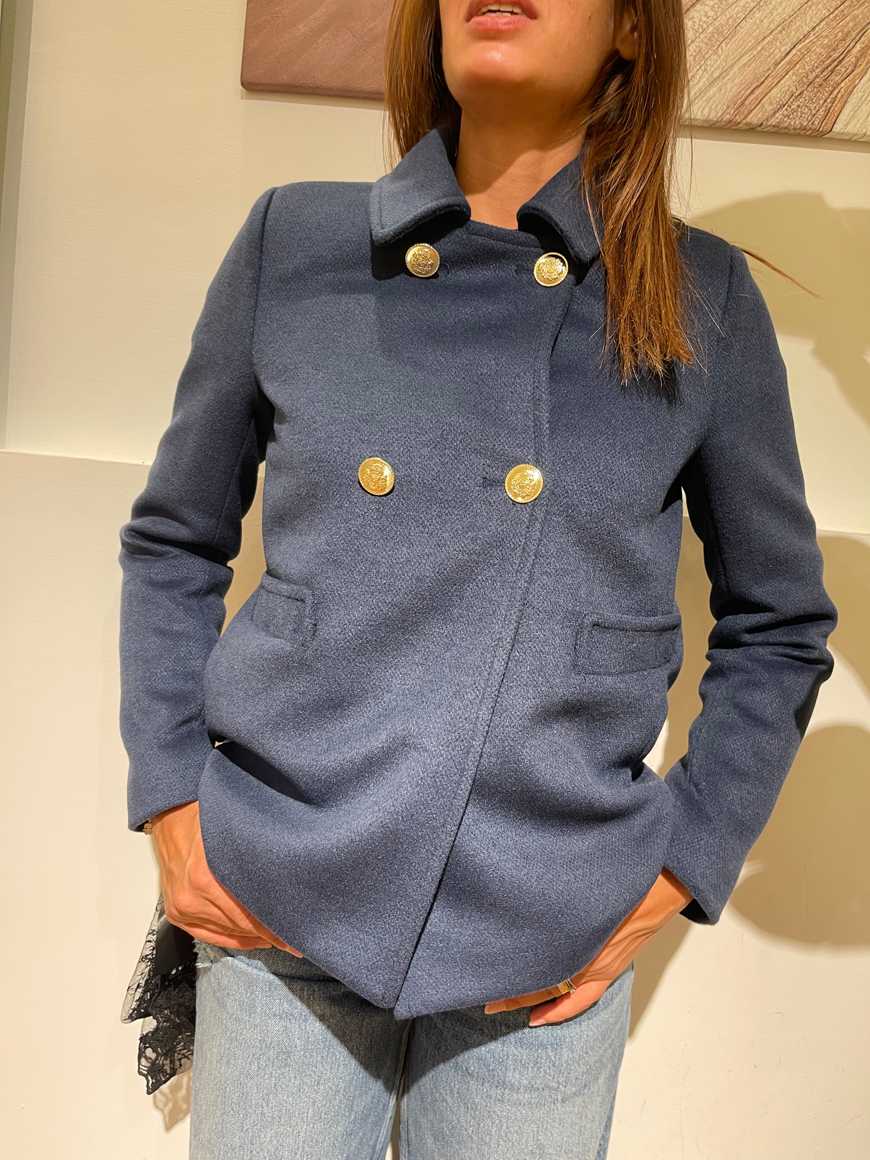 CAPPOTTO BOTTONI ORO RINASCIMENTO