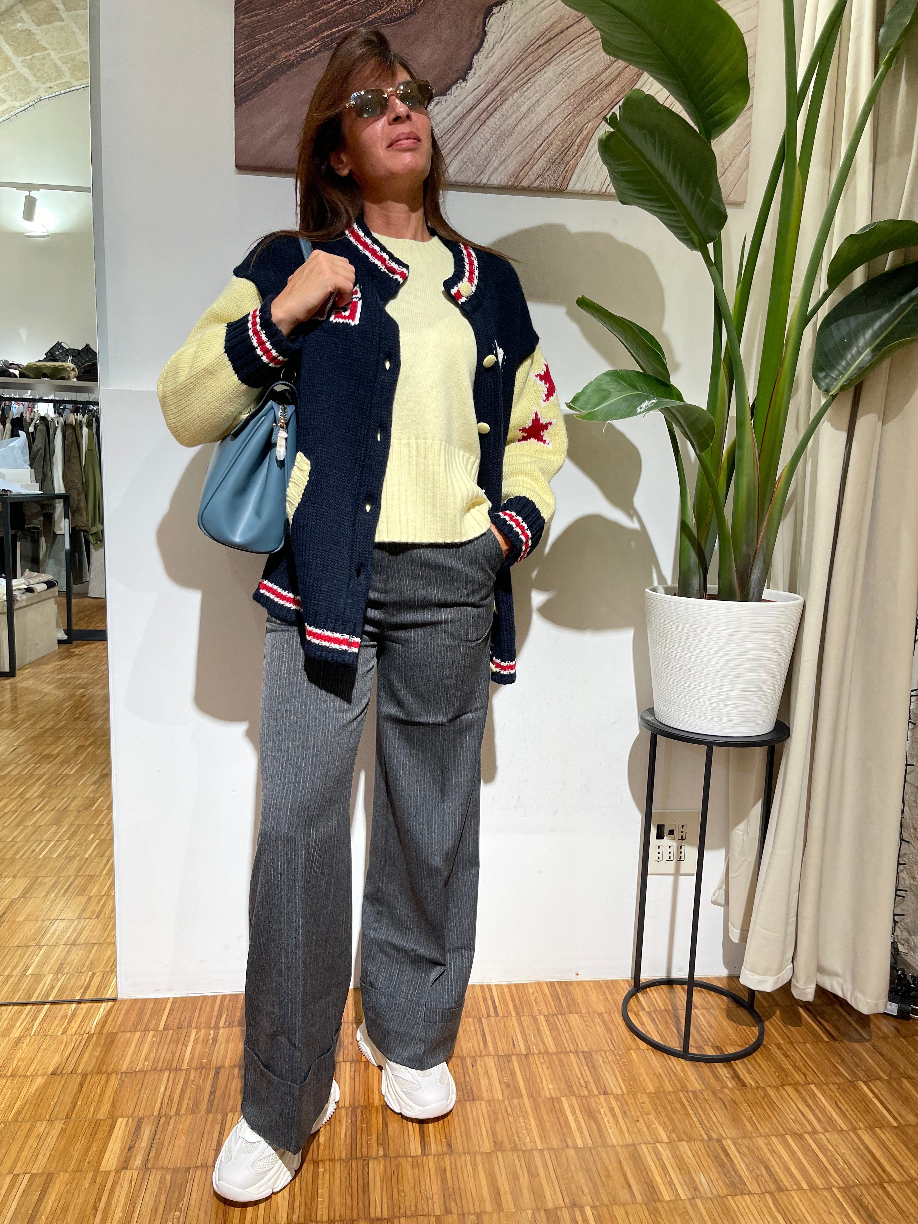 CARDIGAN PURA LANA KONTATTO