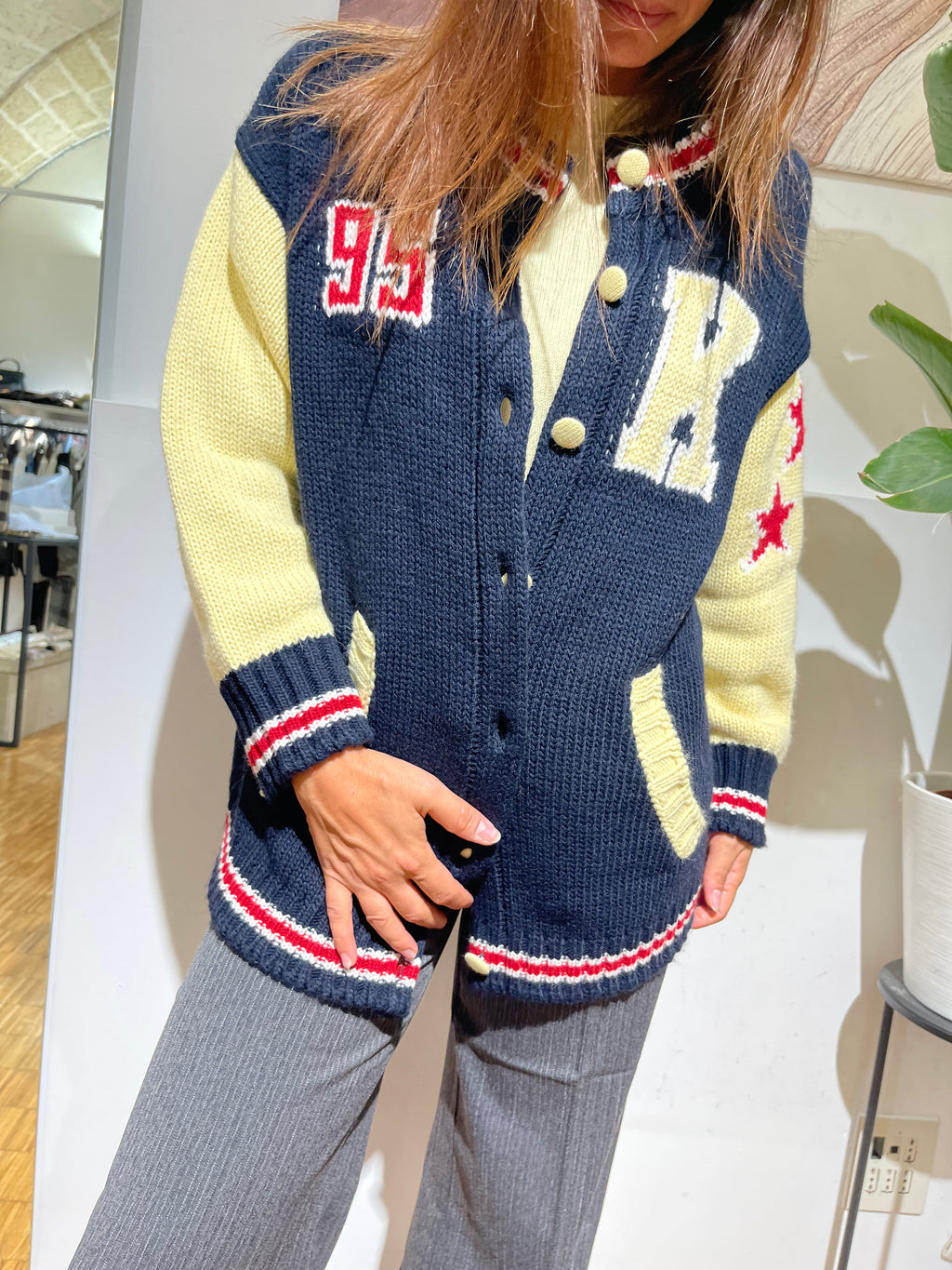 CARDIGAN PURA LANA KONTATTO