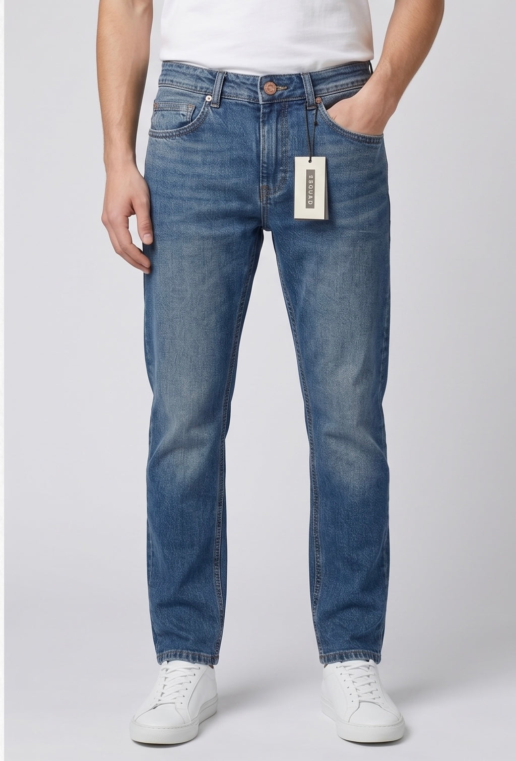 JEANS SQUAD SKINNY SABBIATO
