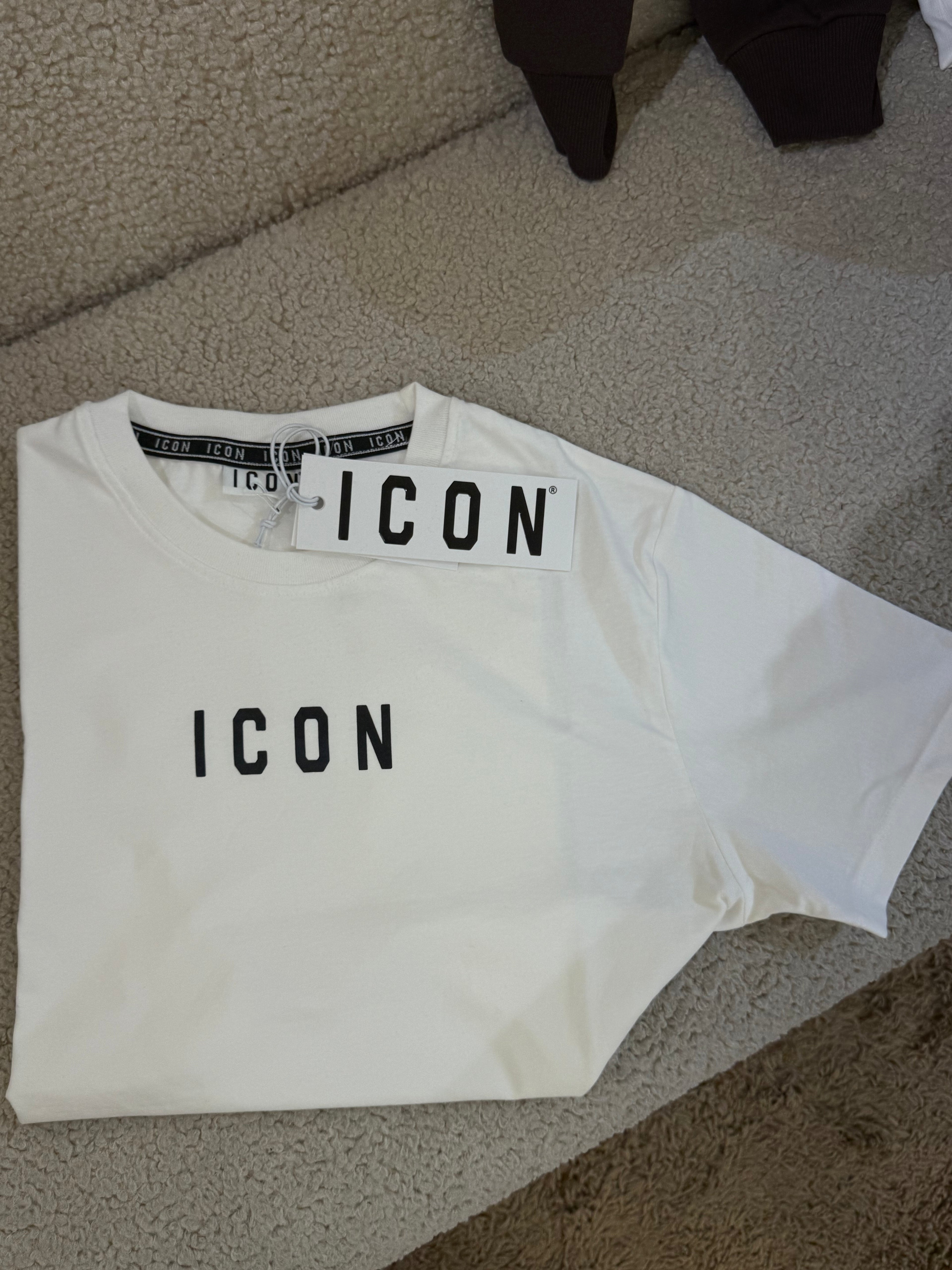 ICON t-shirt M/C logo piccolo