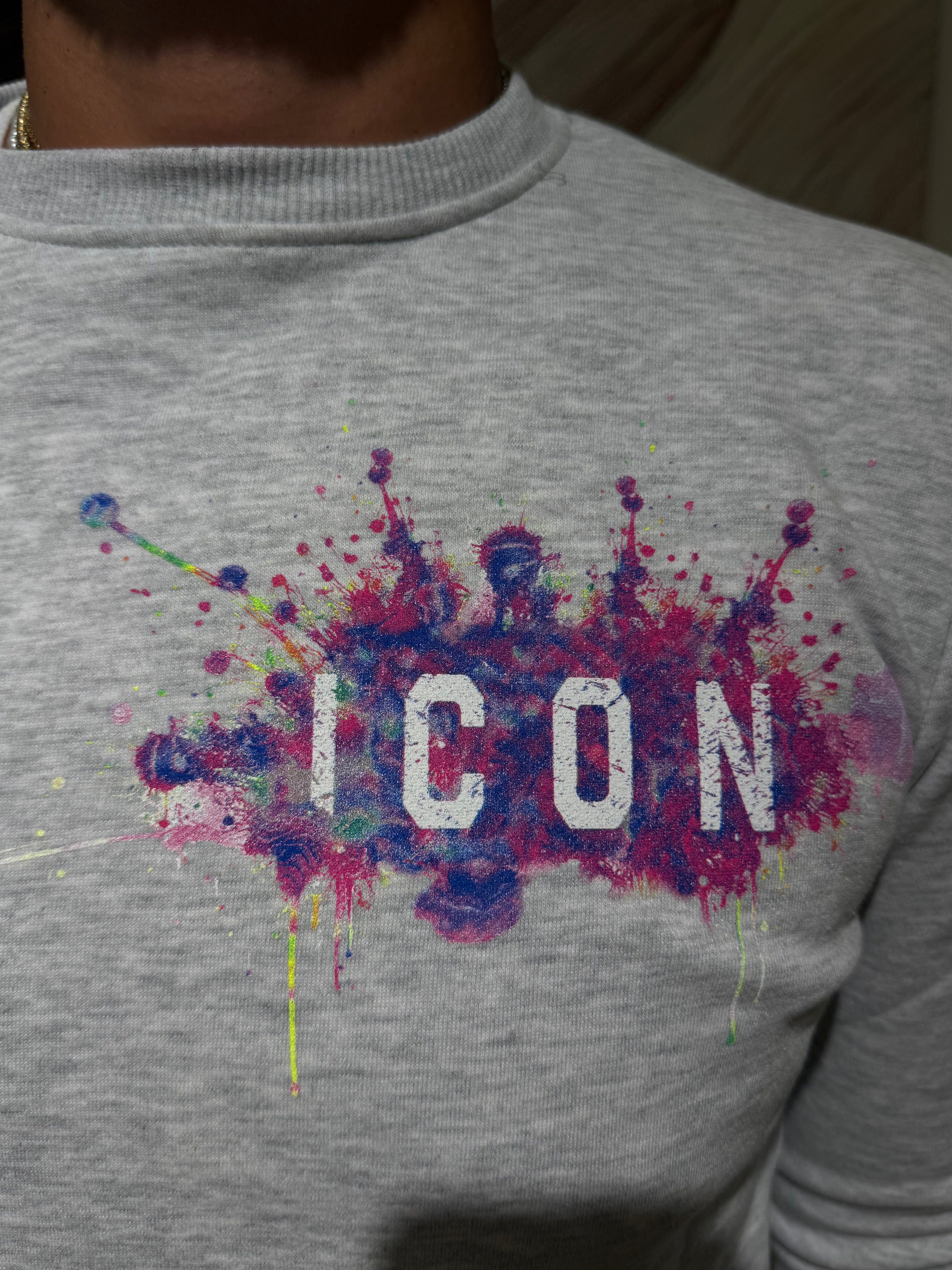 ICON FELPA GIROCOLLO PUPPET MULTICOLOR