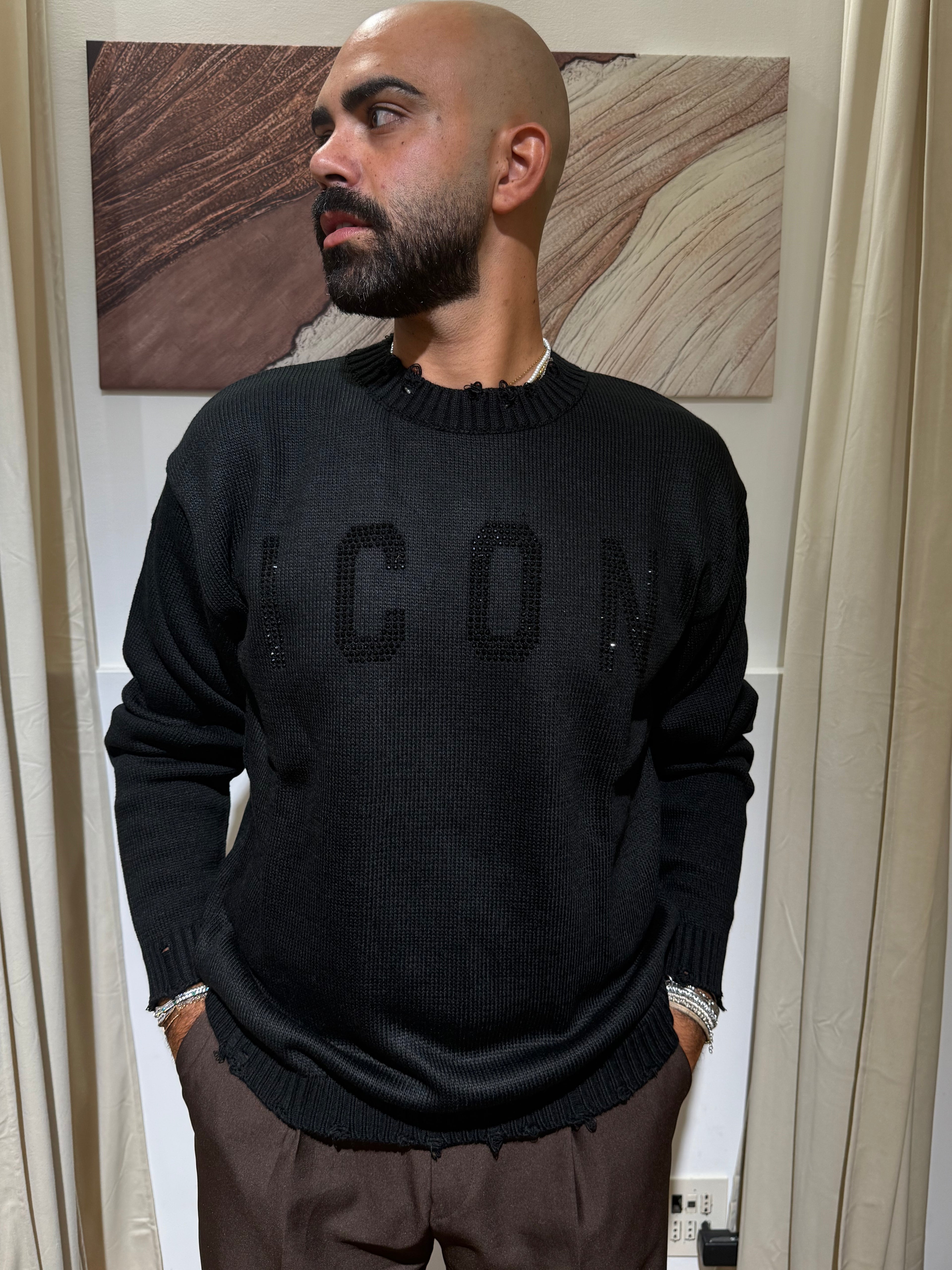 ICON MAGLIA ROTTURE LOGO BORCHIATO