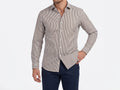 CAMICIA COLLO FRANCESE NO IRON RIGHE