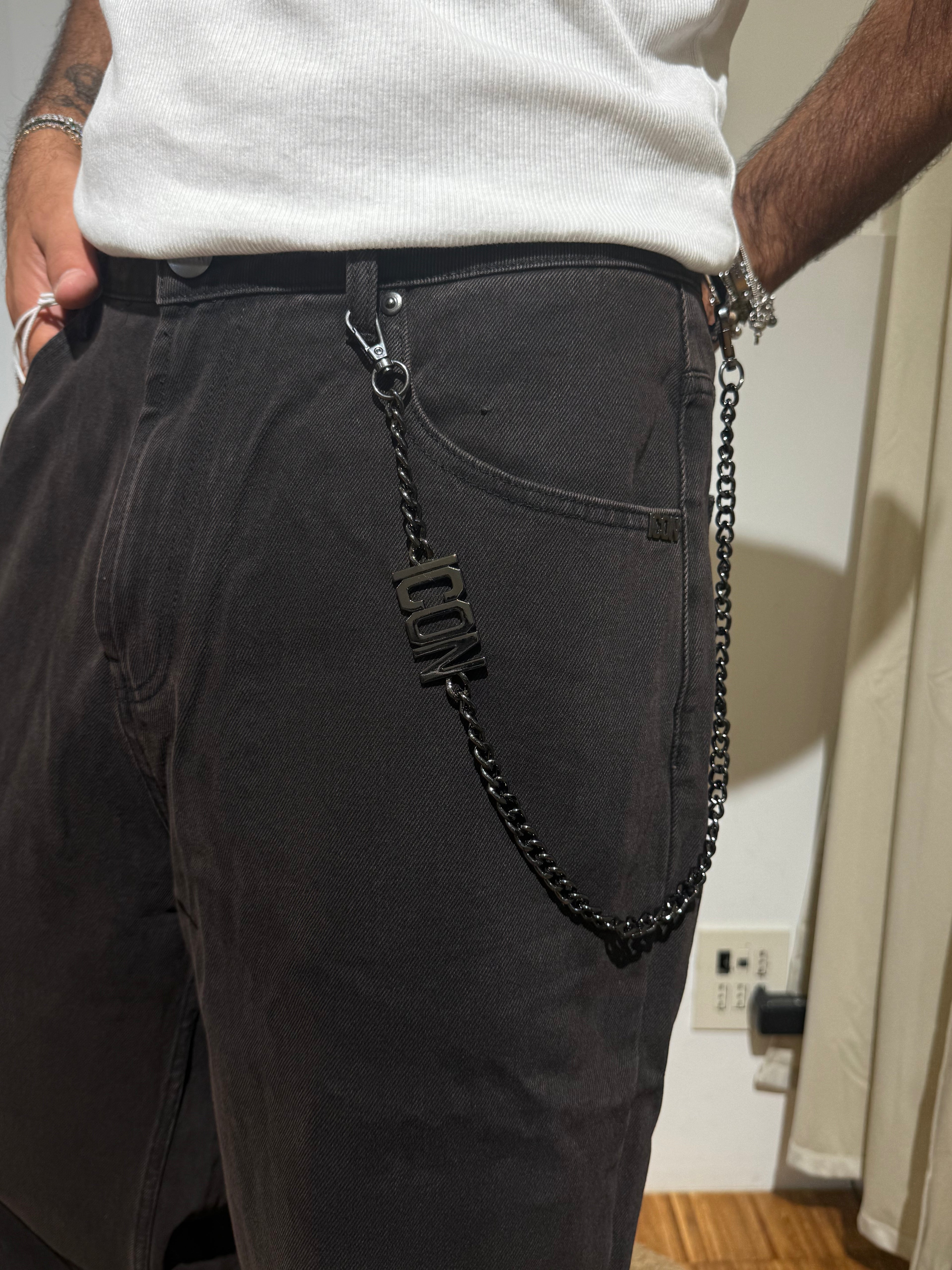 ICON BAGGY TASCHE RICAMATE