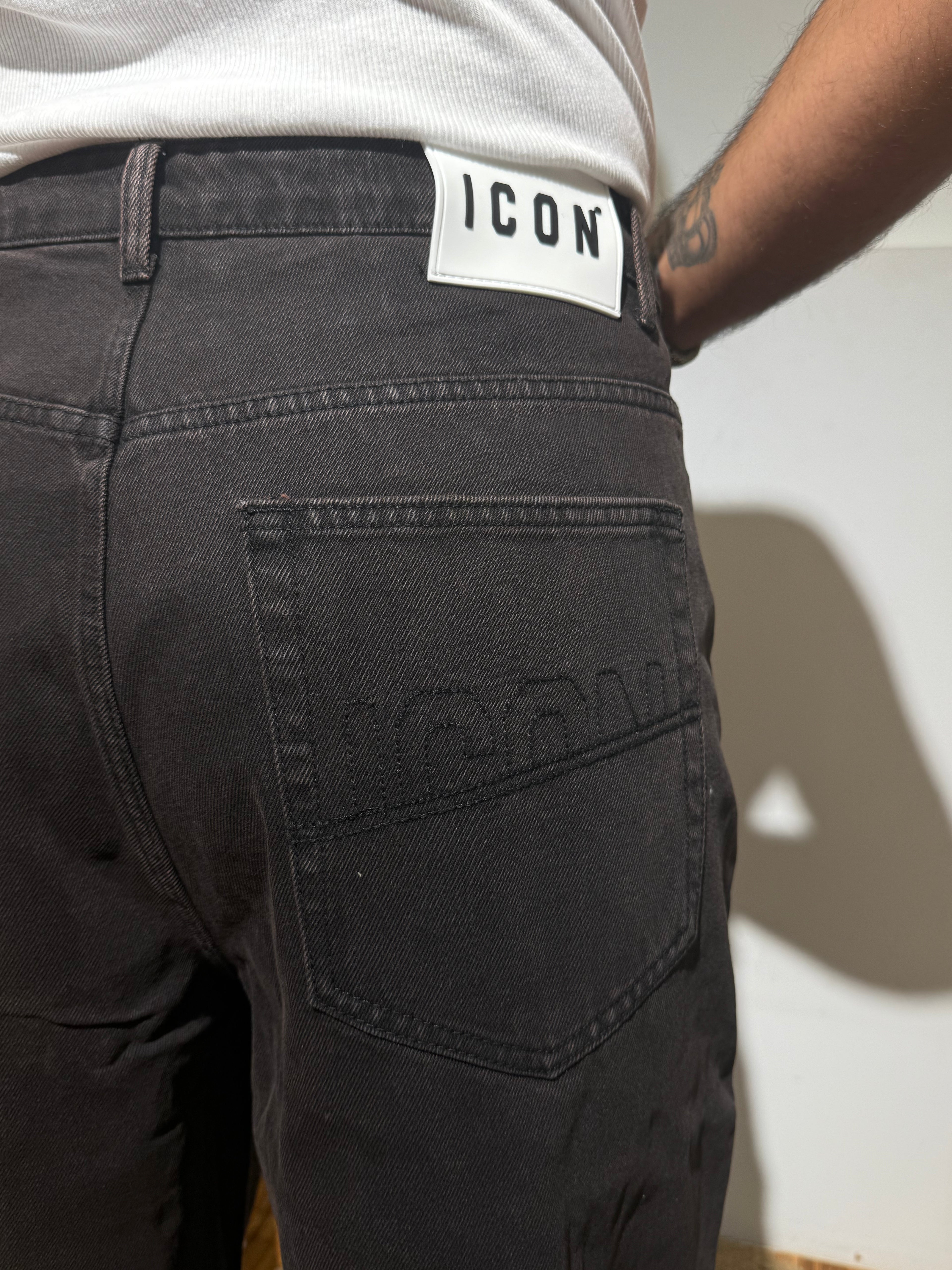 ICON BAGGY TASCHE RICAMATE