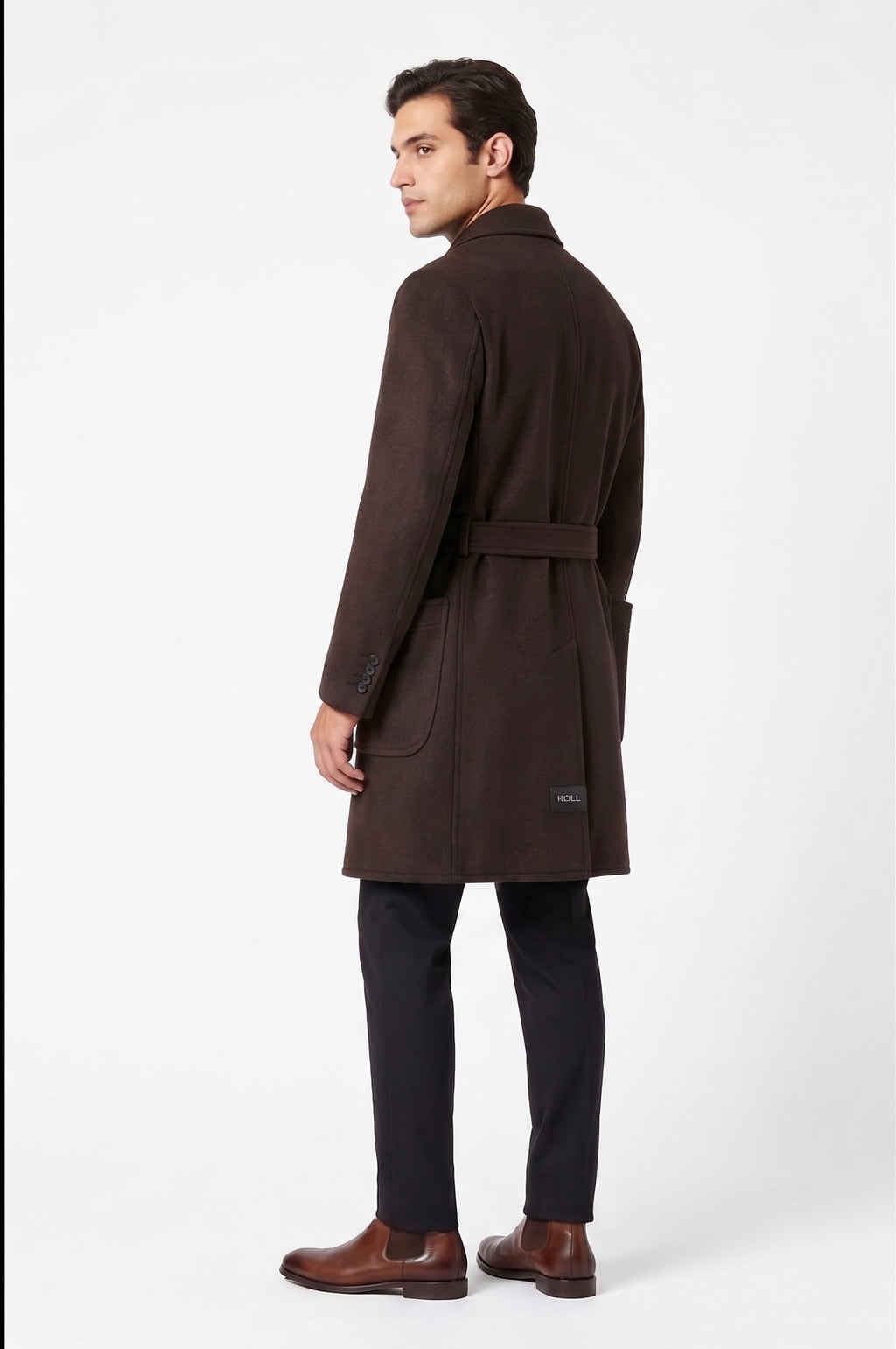 CAPPOTTO LUNGO CON CINTURA