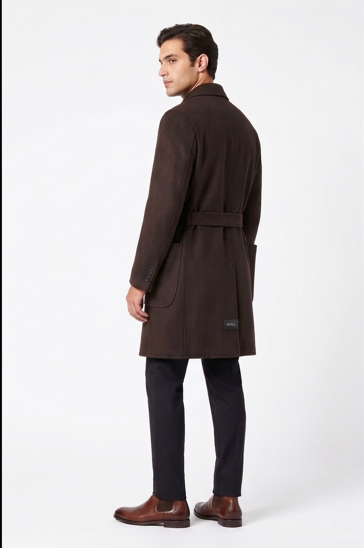 CAPPOTTO LUNGO CON CINTURA