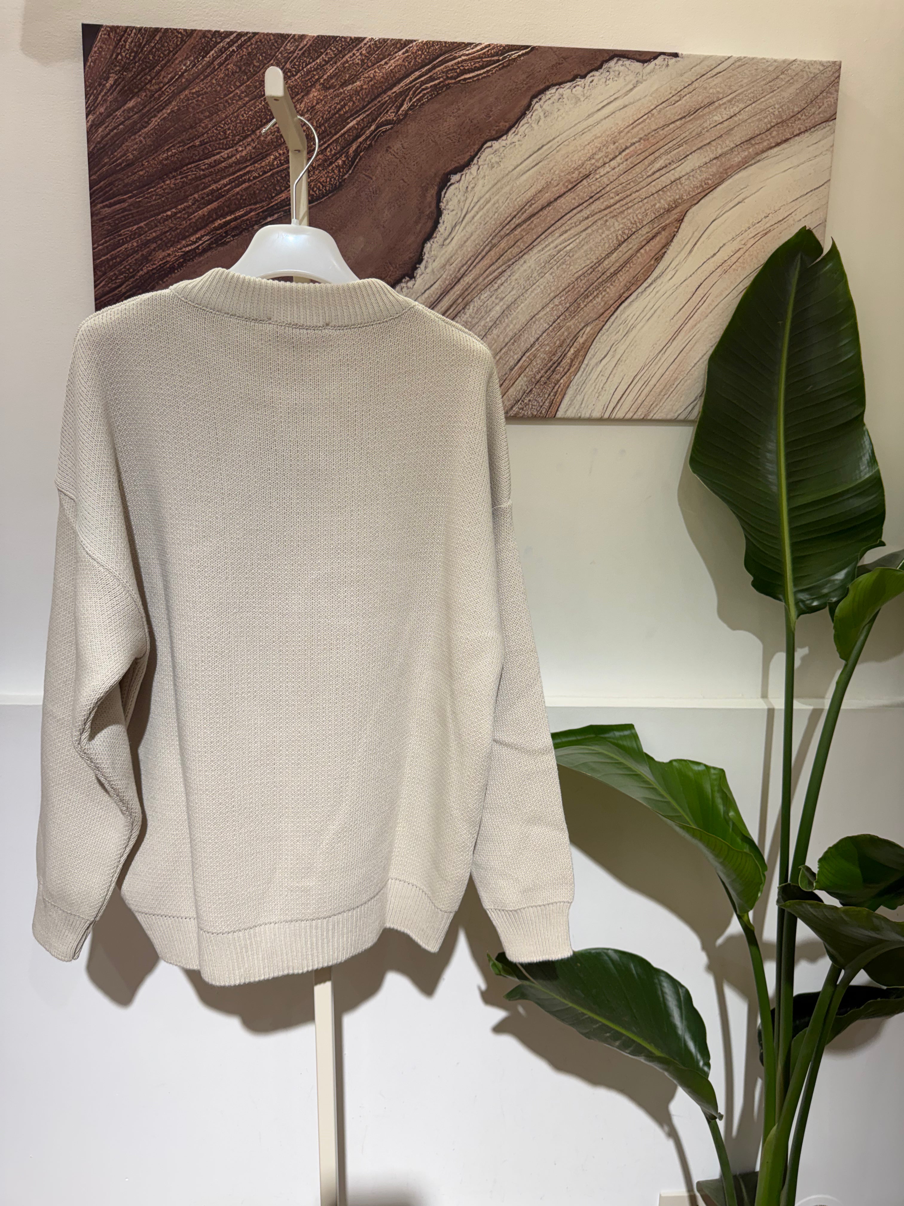 MAGLIONE BEIGE