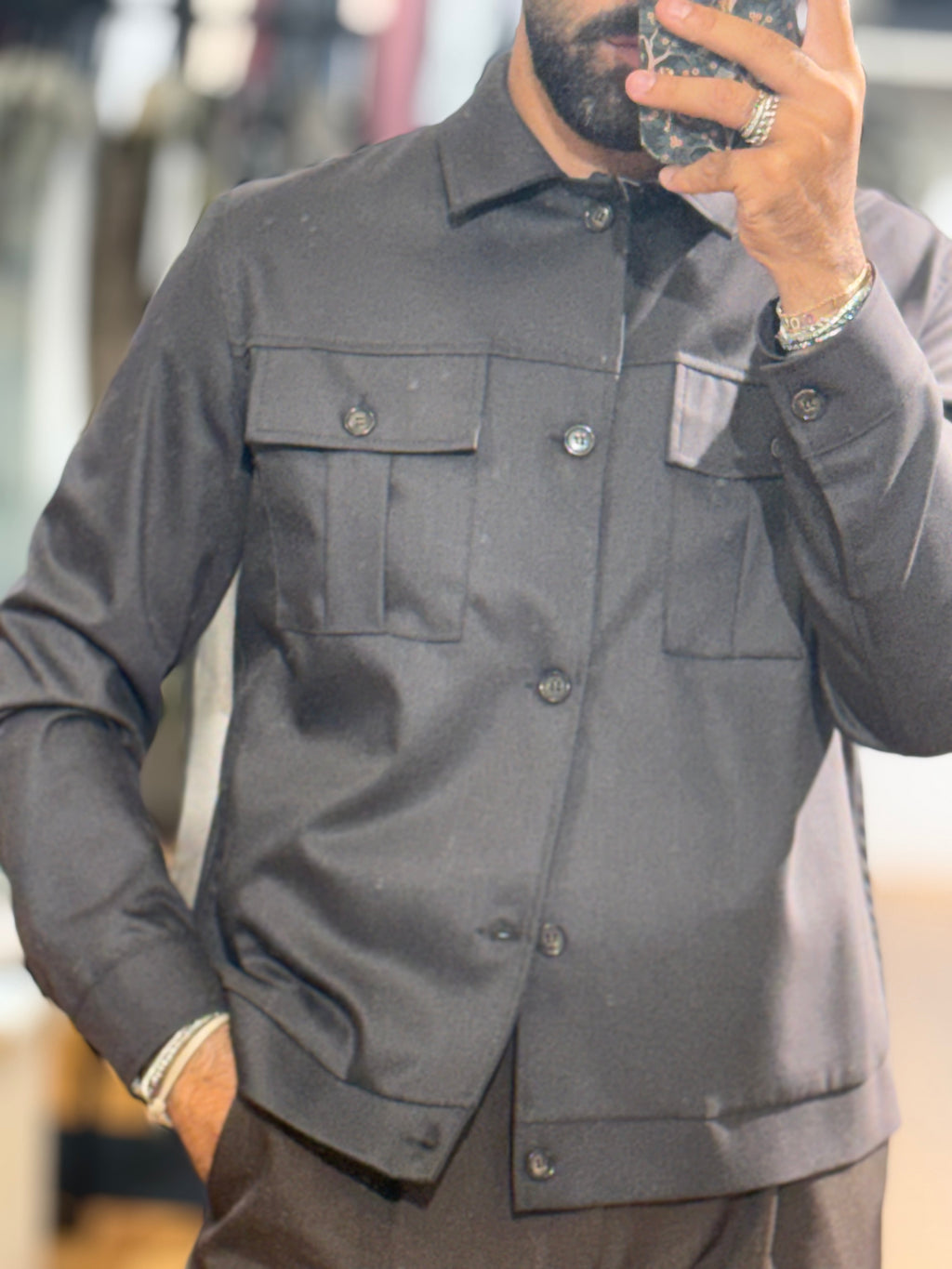 OVERSHIRT TASCONI