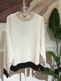 MAGLIONE CON CONTRASTI