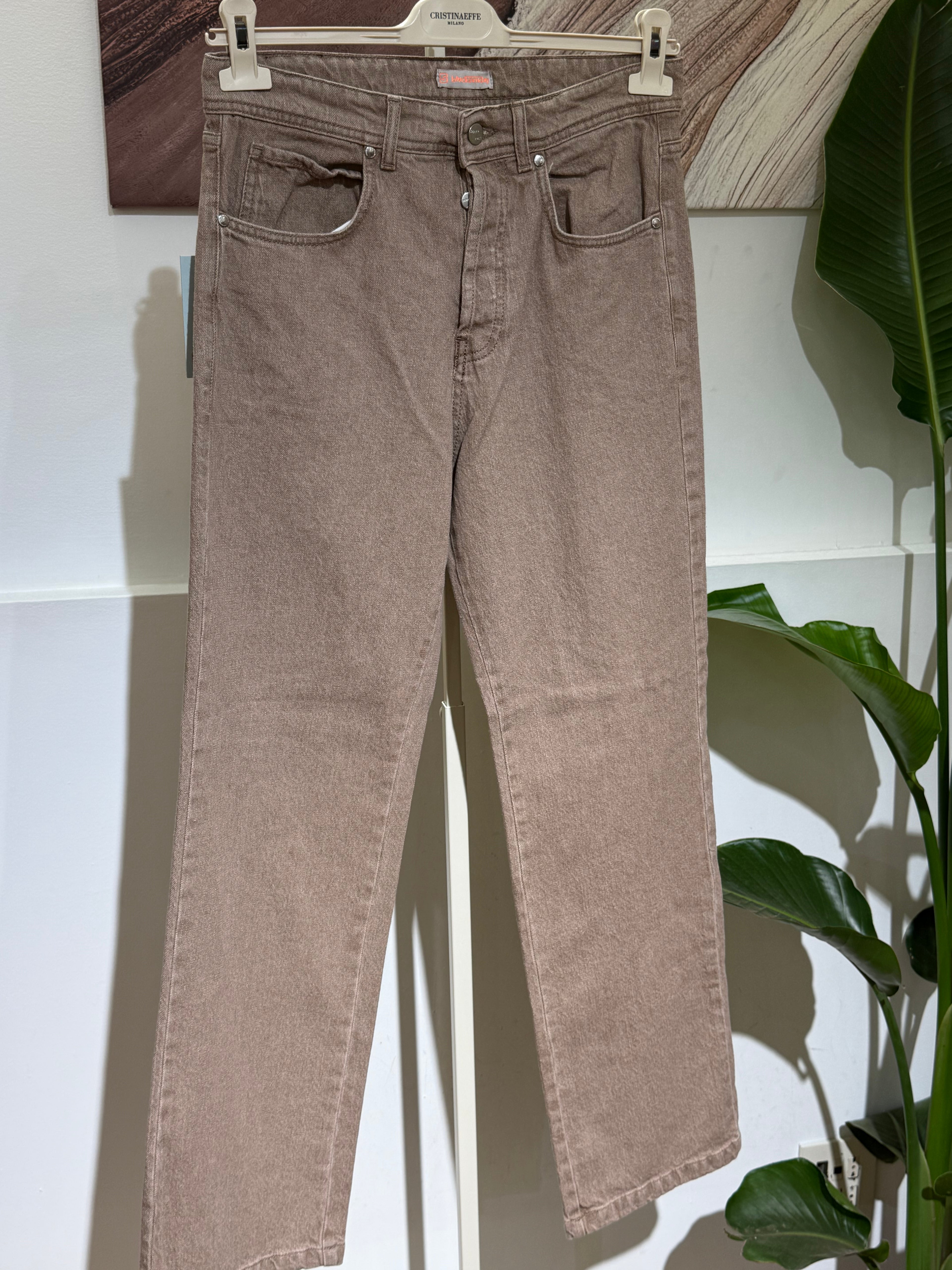 JEANS BAGGY BEIGE
