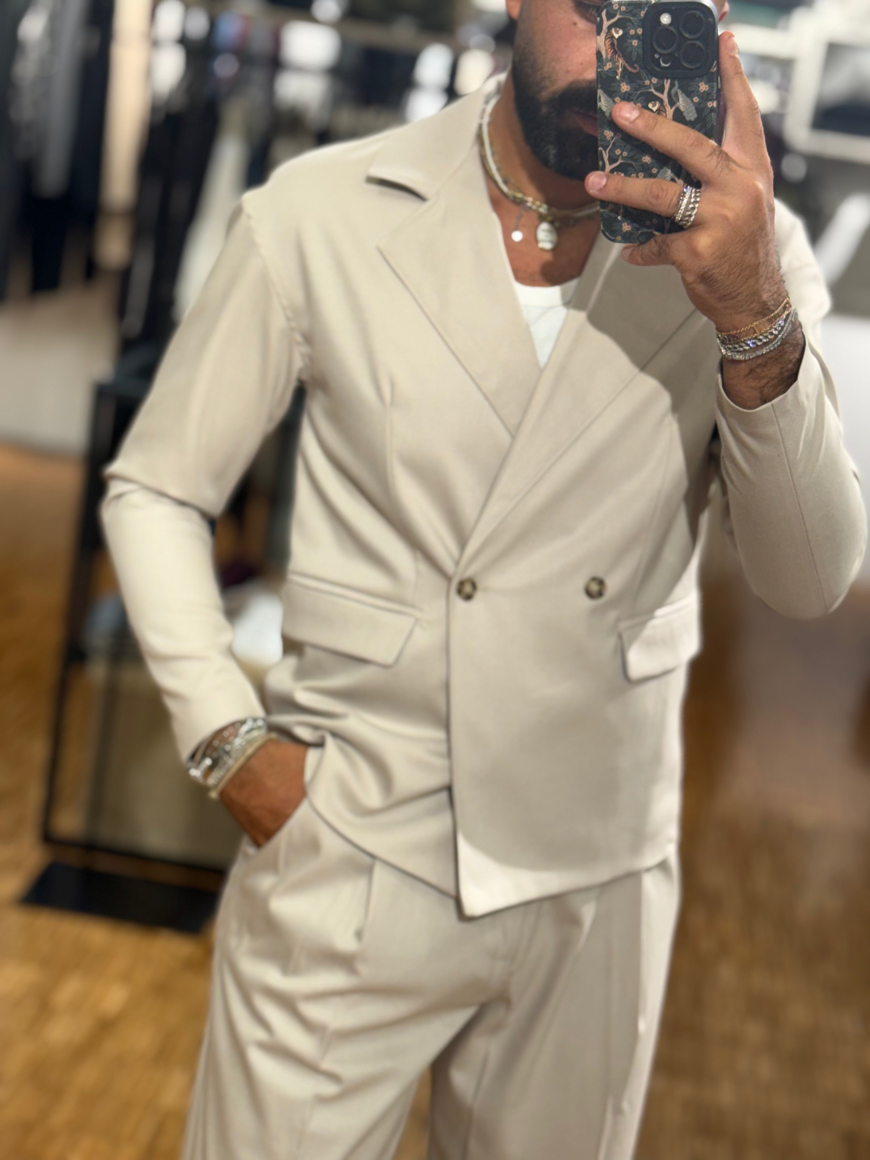 GIACCA CROPPED FRONTIER