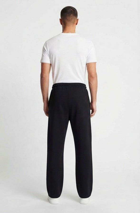 PANTALONE A GAMBA LARGA C/LOGO