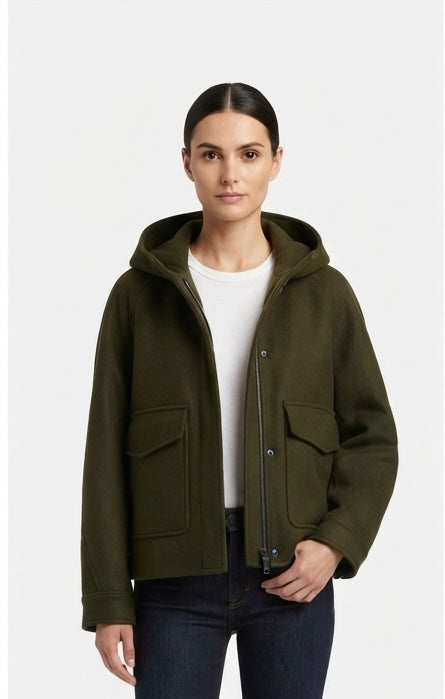 CAPPOTTO CORTO CON CAPPUCCIO