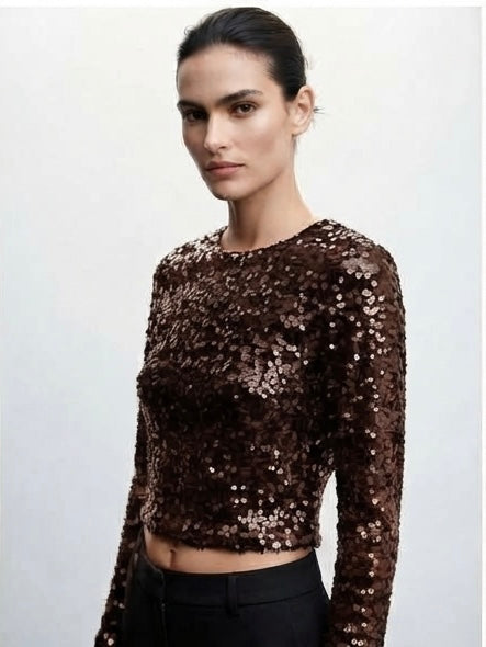 MAGLIA PAILLETTES