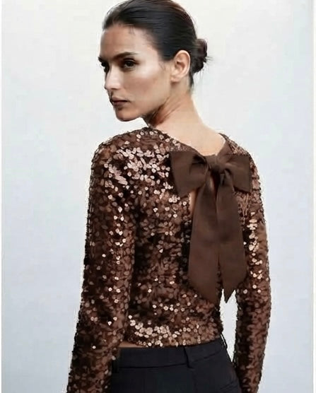 MAGLIA PAILLETTES
