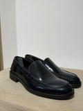 Mocassino Blu pelle uomo