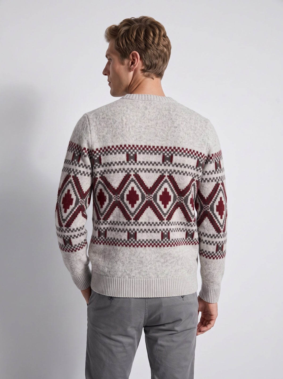 MAGLIONE JACQUARD ETNICO