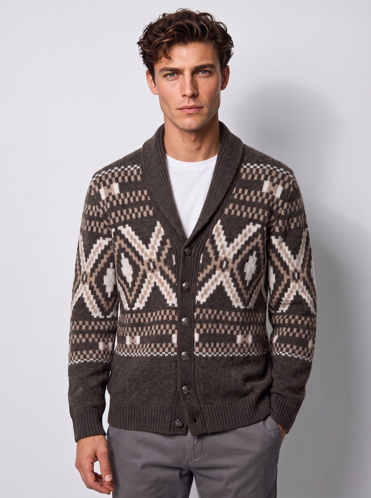 CARDIGAN JACQUARD MARKUP