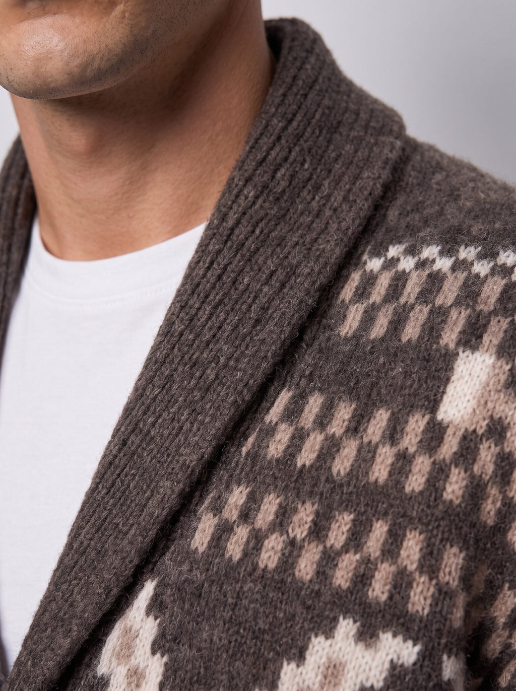CARDIGAN JACQUARD MARKUP