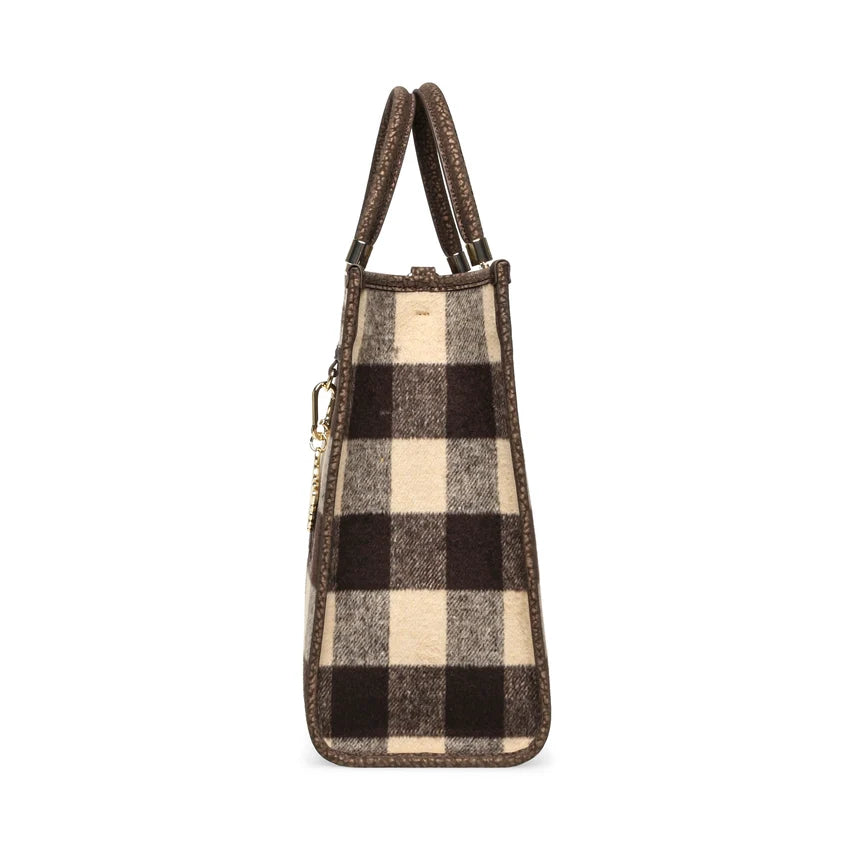 STEVE MADDEN BORSA MARRONE/ORO