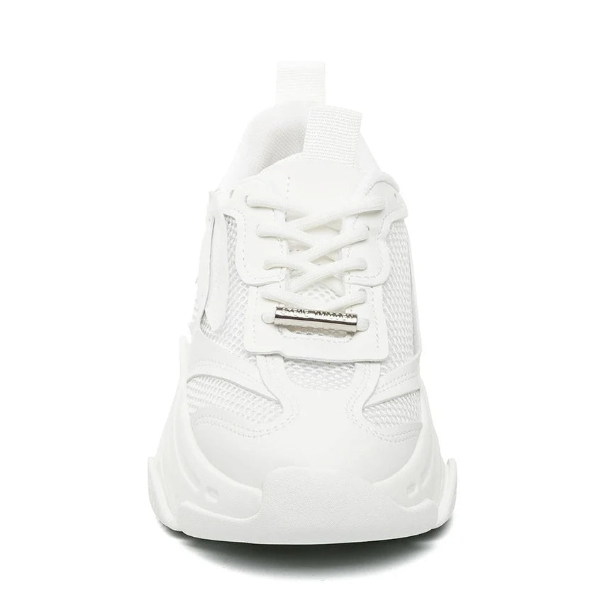 STEVE MADDEN SNEAKERS SILVER ICONIC