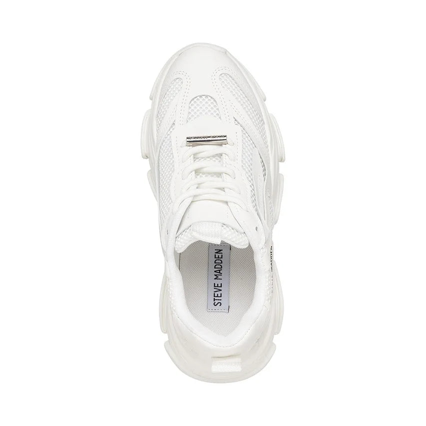 STEVE MADDEN SNEAKERS SILVER ICONIC